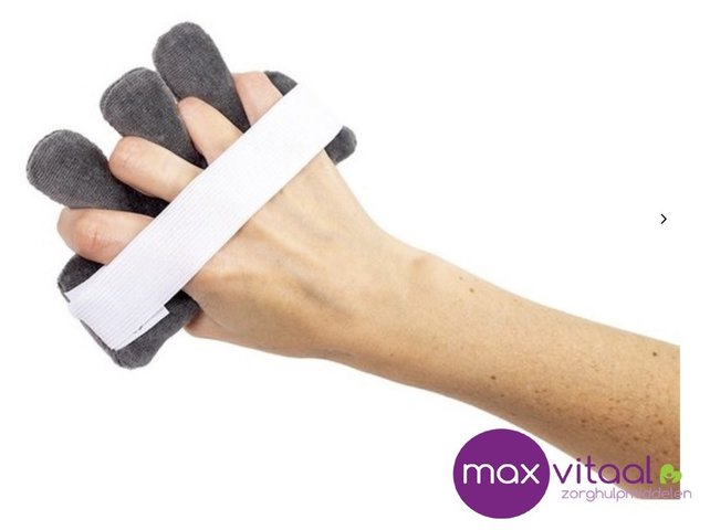 Hand anti contractuur therapie Care voor vingers (13x8,5 cm) Hand anti contractuur therapie Care voor vingers (13x8,5 cm)