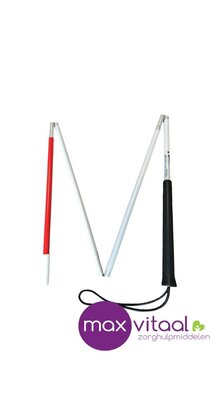 Opvouwbare blindengeleidestok 150cm