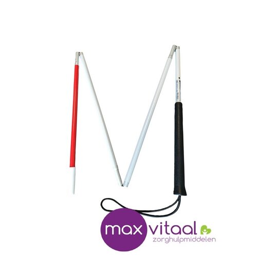 Opvouwbare blindengeleidestok 150cm