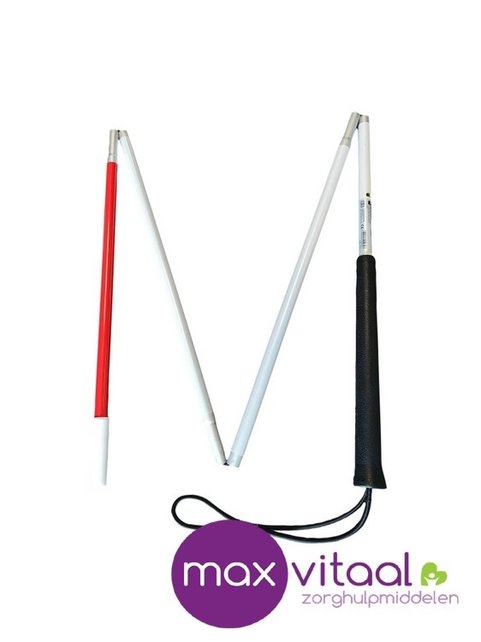 Opvouwbare blindengeleidestok 150cm