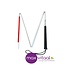 Able2 Opvouwbare blinden geleidestok 150cm