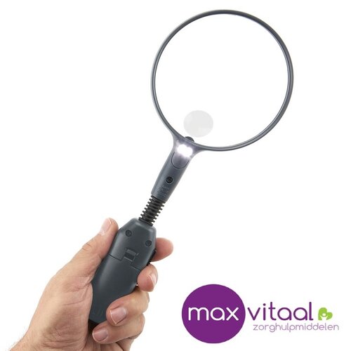 Vergrootglas staand met LED verlichting