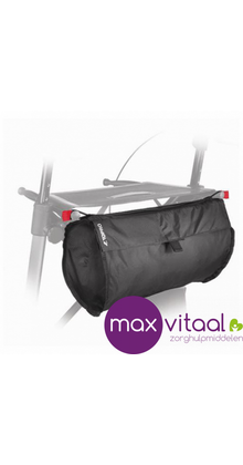 Tas met rits achterzijde Topro rollator, past op alle modellen