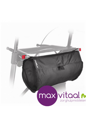 Tas met rits achterzijde Topro rollator, past op alle modellen