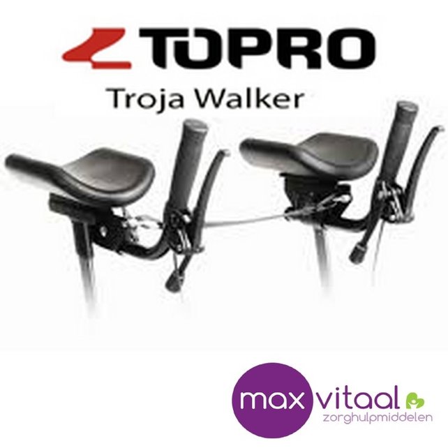 Onderarmschaal/ armpad  t.b.v Topro Troja walker