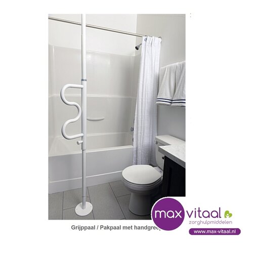 Grijppaal met handgreep