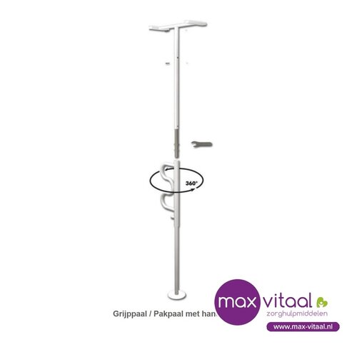 Grijppaal met handgreep