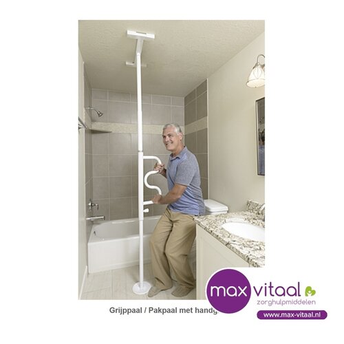 Grijppaal met handgreep