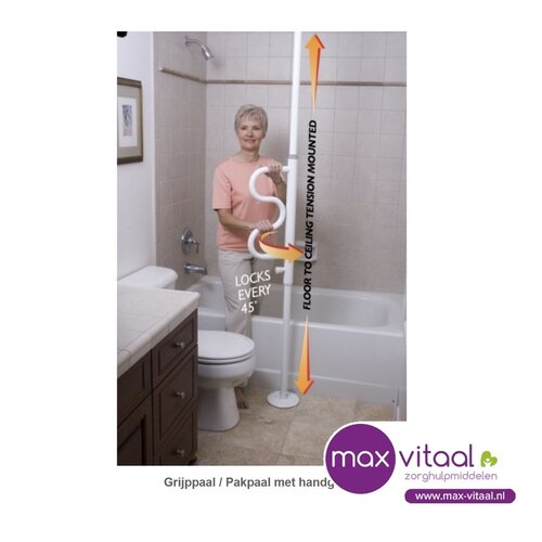 Grijppaal met handgreep