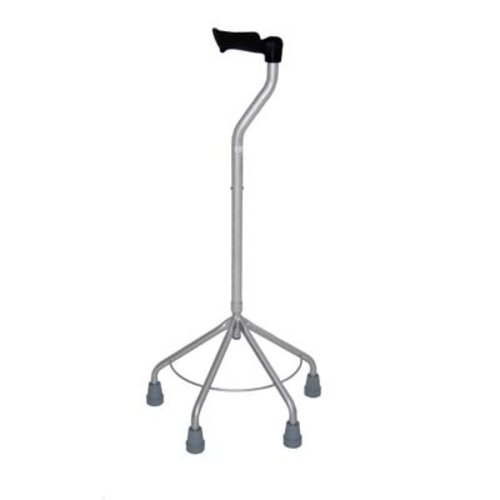 Premis Wandelstok 4-poot zwanenhals anat.handgreep