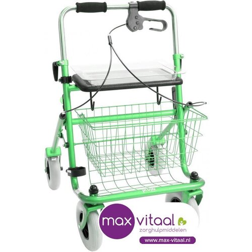 Rollator met Duwbeugeleenzijdig Links & Rechts bruikbaar 2e generatie