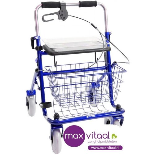 Rollator met Duwbeugeleenzijdig Links & Rechts bruikbaar 2e generatie