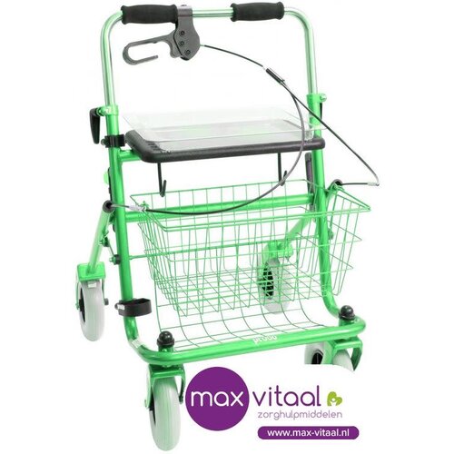 Rollator met Duwbeugeleenzijdig Links & Rechts bruikbaar 2e generatie