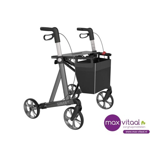 Server HD Up  XL, brede zitting 54 cm,  zachte wielen