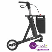 Server HD Up  XL, brede zitting 54 cm,  zachte wielen