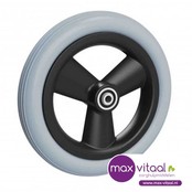 Rolstoelband met velg Ro 150x30-3 Grijs Massief lijn profiel