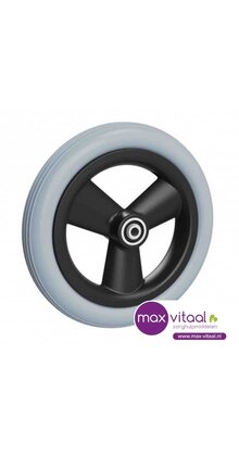 Rolstoelband met velg Ro 150x30-8 Grijs Massief lijn profiel