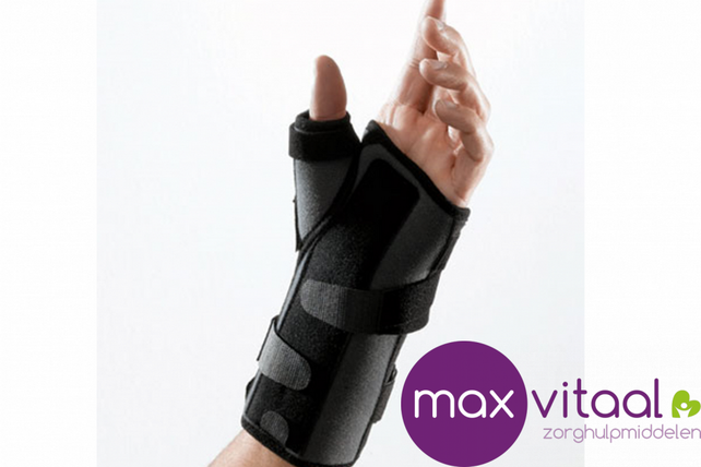 Ligaflex Manu pols-duim zwart -