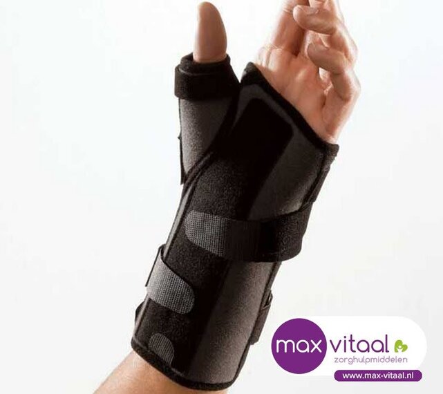 Ligaflex Manu pols-duim zwart -