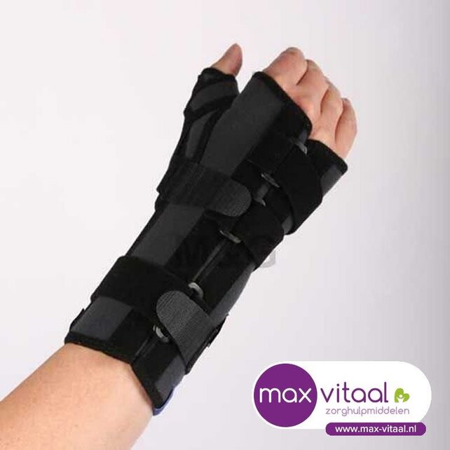 Ligaflex Manu pols-duim zwart -
