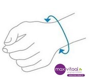 Ligaflex Manu pols-duim zwart -