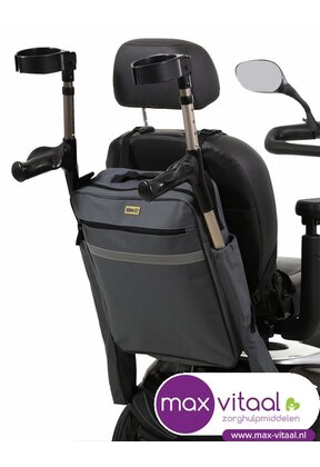 Tas & Krukhouder in één -