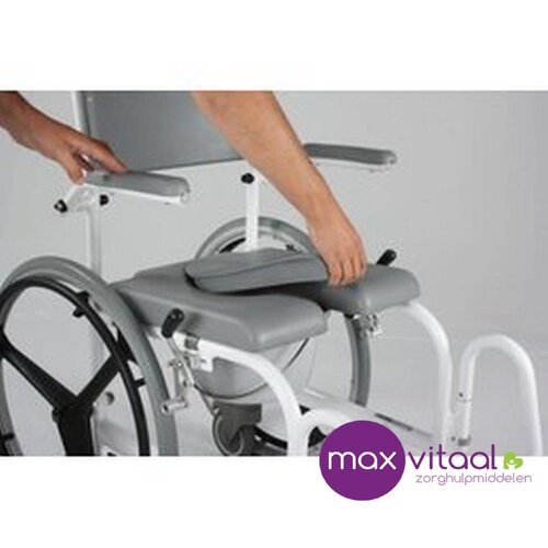ExcelCare HC-840 douche- & toilet rolstoel aluminium