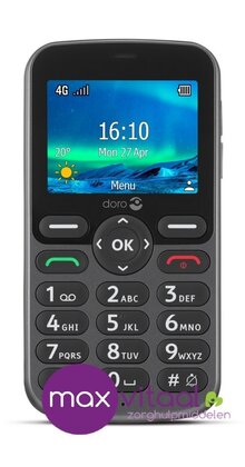 Doro Mobiele telefoon 5860 4G met sprekende toetsen -