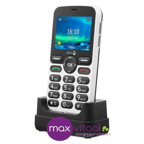 Doro Mobiele telefoon 5860 4G met sprekende toetsen -