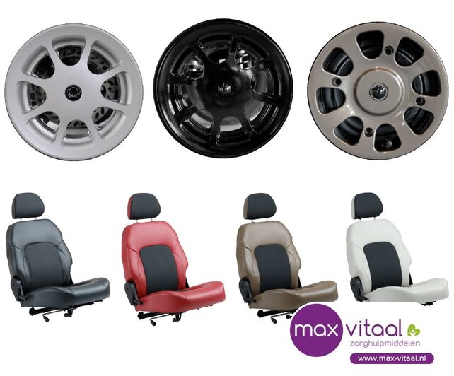 Excel Galaxy II de Luxe 4wheel  scootmobiel Excel Galaxy II de Luxe 4wheel  scootmobiel