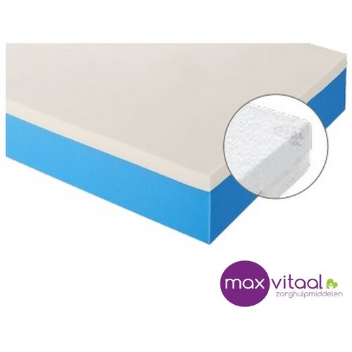 Presstige® Traagschuim DeLuxe matras 200x90x19cm met IC-hoes