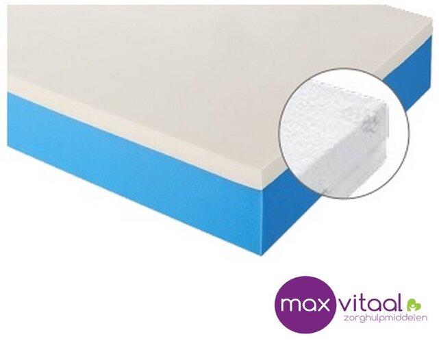 Presstige® Traagschuim DeLuxe matras 200x90x19cm met IC-hoes