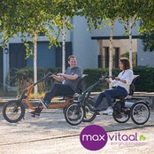 Van Raam Easy Rider 3  - Driewielfiets incl. verlichting, slot, bel, parkeerrem,armleuning,voetengesp