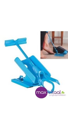 Kousenaantrekhulp Freya blauw