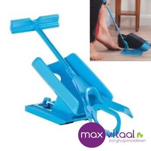 Kousenaantrekhulp Freya blauw