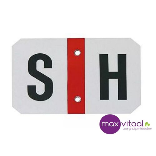 Herkenningsplaatje Slechthorenden