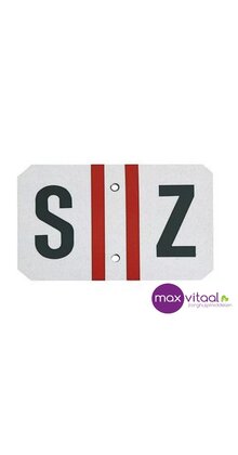 Herkenningsplaatje Slechtziend