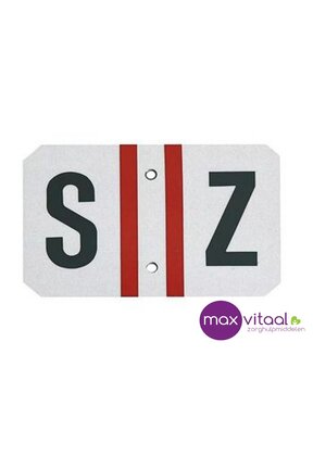 Herkenningsplaatje Slechtziend