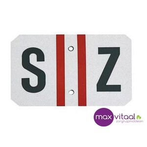 Herkenningsplaatje Slechtziend