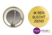 Slechtziend button met speldje Slechtziend button met speldje