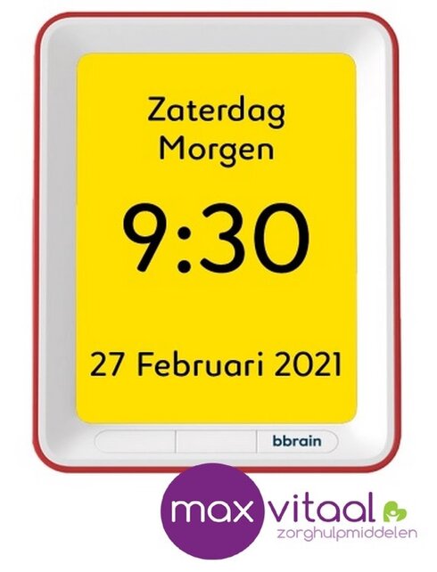 BBrain Basic Sprekende kalenderklok BBrain Basic Sprekende kalenderklok