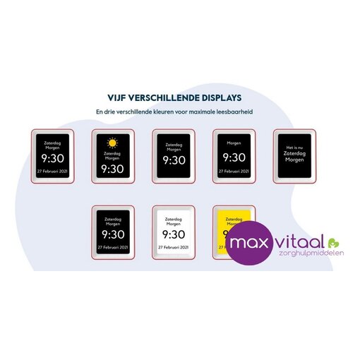 BBrain Basic Sprekende kalenderklok