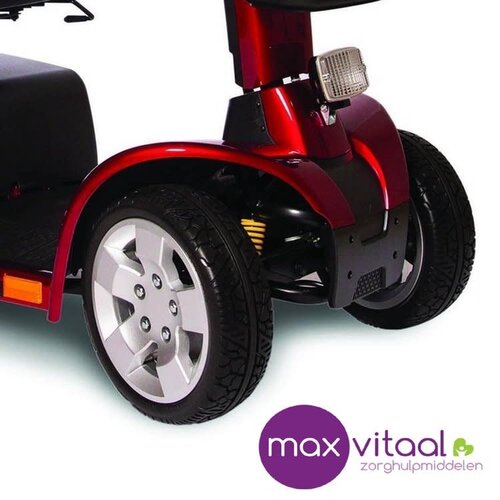 Pride Victory XL 130 4Wheel Scootmobiel (used) kleur rood,80Ah , garantie 3 maanden