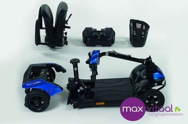 Invacare Colibri 4Wheel opvouwbare scootmobiel (Used)