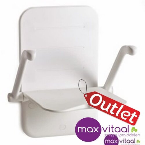 Relax douchezitting - met armsteunen en soft rugleuning - beschadigde doos 25% korting