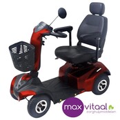 RPJ P-1  RED 4-Wheel  Scootmobiel  - hybride banden