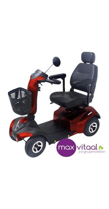 RPJ P-1  RED 4-Wheel  Scootmobiel  - hybride banden