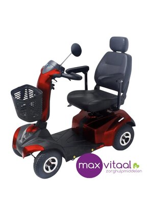 RPJ P-1  RED 4-Wheel  Scootmobiel  - hybride banden
