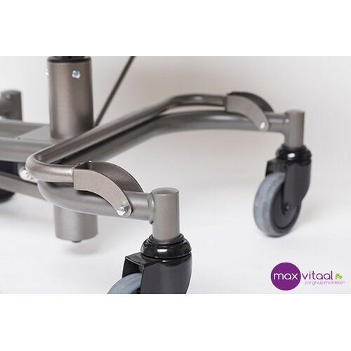 Trippelstoel Adam elektrisch met hoge rug kleur blauw