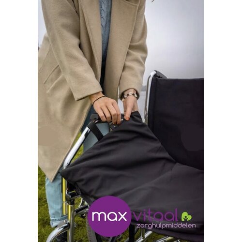 Belieff Rolstoel / scootmobiel  Heating element met hoes (universeel) – Zwart